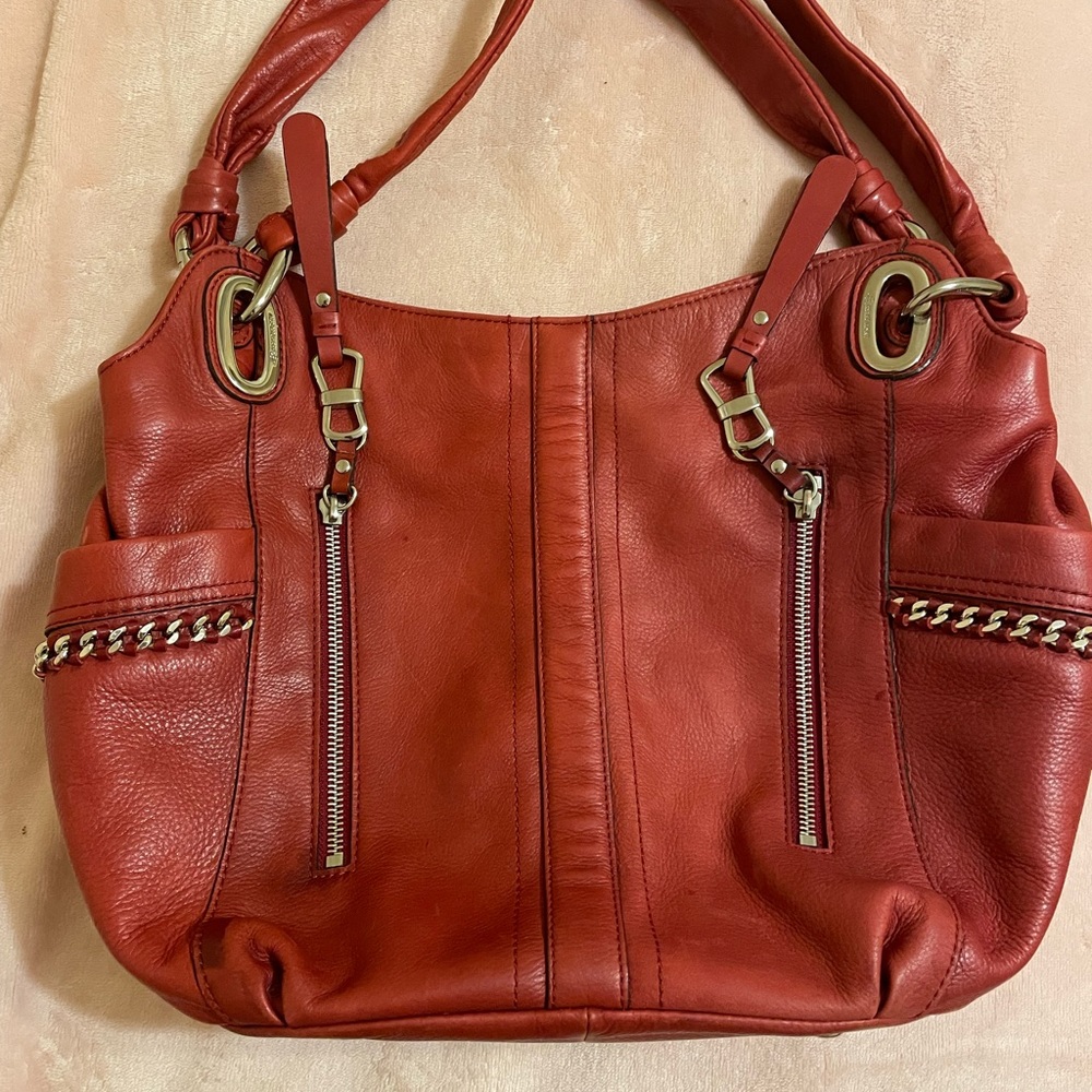 Red Makowsky Handbag Purse